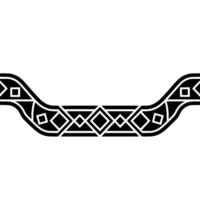 Geometric Tribal Border, Minimalist , Abstract Pattern vector