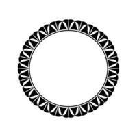 Geometric Radial Ornament, Art Deco Style vector