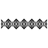Geometric Tribal Border, Minimalist , Modern Pattern, Line vector