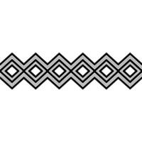 Geometric Diamond Border, Minimalist , Modern Pattern - Minimalism vector