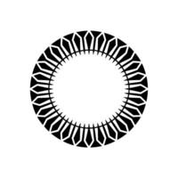 Geometric Radial Pattern, Minimalist , Abstract Focus vector