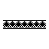 Geometric Border, Art Deco Pattern, Minimalist, Frame vector