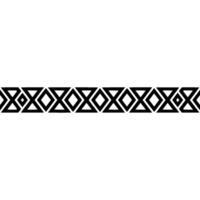 Geometric Border, Minimalist , Black and White vector