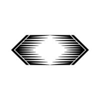 Geometric Arrowhead, Minimalist , Sharp Focus vector