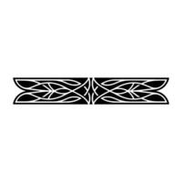 Intricate Celtic Border, Elegant Ornamentation, Geometric vector