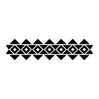 Geometric Tribal Border, Minimalist , Ethnic Pattern vector