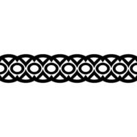 Geometric Circle Border, Minimalist, Pattern vector