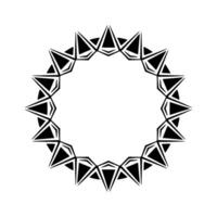 Geometric Tribal Frame, Minimalist - Geometry vector