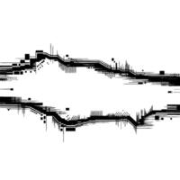 Abstract Geometric Landscape, Minimalist Texture vector