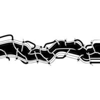 Abstract Linear Flow, Minimalist vector