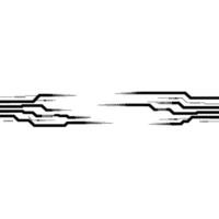 Abstract Circuit Pathways, Minimalist vector