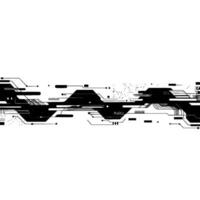 Abstract Circuitry, Digital Flow, Modern Tech Pattern vector