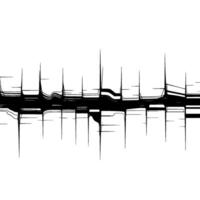 Abstract Layered Lines, Minimalist Composition vector