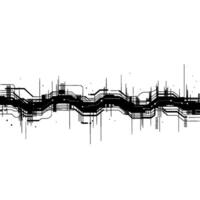 Abstract Circuitry, Digital Flow, Minimalist Grid vector
