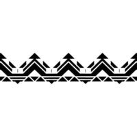 Geometric Arrow Border, Minimalist vector
