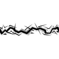 Abstract Geometric Wave, Sharp Lines, Minimalist vector