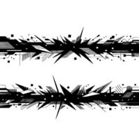 Dynamic Geometric Burst, Abstract Digital Texture vector
