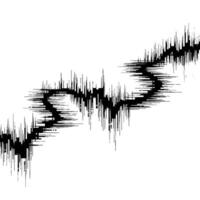 Abstract Soundwave, Layered Texture, Dynamic Rhythm vector