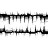 Abstract Soundwave Landscape, Minimalist Texture vector