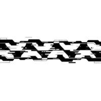 Glitch Geometry Abstract Digital Breakdown vector