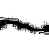 Abstract Circuitry, Minimalist Architecture, Digital Flow vector
