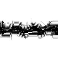 Abstract Circuit Landscape, Minimalist Digital Texture vector