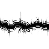 Abstract Waveform, Minimalist Line Art, Dynamic Tension vector