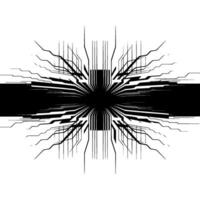 Fractured Circuitry, Digital Bloom vector