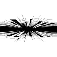Fractured Vortex, Digital Geometry, Abstract Energy vector