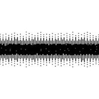 Abstract Soundwave Gradient, Minimalist vector