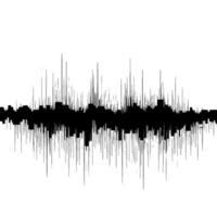 Abstract Sonic Wave, Dynamic Energy, Minimalist vector