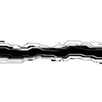 Abstract Circuitry, Minimalist Flow, Digital Pathway vector