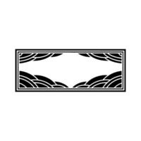 Geometric Wave Pattern, Minimalist , Japanese Influence vector