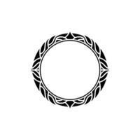 Intricate Celtic Circle, Vintage Ornamentation, Symbolic Border vector