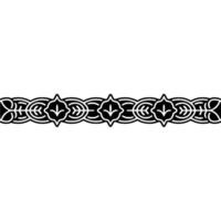 Intricate Celtic Border, Vintage , Ornamental Pattern, Ornament vector