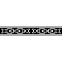 Intricate Celtic Border, Vintage , Elegant Ornament - Pattern vector