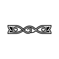 Intricate Celtic Border, Vintage , Ornamental Element, Ornament vector