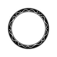 Ornate Celestial Circle, Vintage Element, Decorative vector