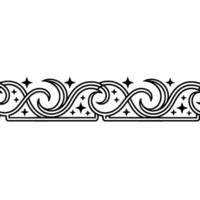 Intricate Celtic Border, Sparkling Ornamentation vector