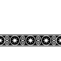 Geometric Star Border, Minimalist , Subtle Texture vector