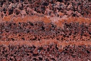 Layer of chocolate brownie texture photo