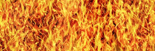 horizontal fire texture for pattern and background photo