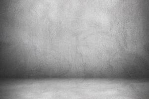 cement and concrete wall and floor with shadow for design photo