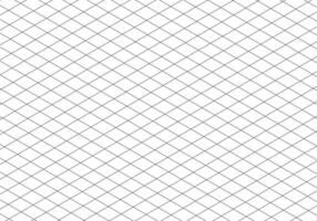 Isometric grid guide line. Notebook sheet blank. 3d perspective paper background. Typography template for making production for school. Squared grid paper. Mathematics cube pattern. vector