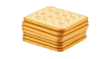 Crispy cookies isolated on a transparent background png