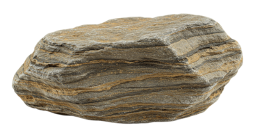 Old stone isolated on transparent background png