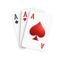 3D Poker Joker Playing Cards with Minimalist with Transparent Background png