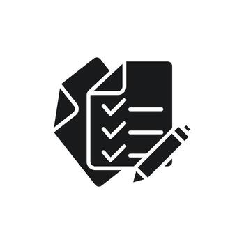 estudiar programa íconos plano aislado estilo diseño vector