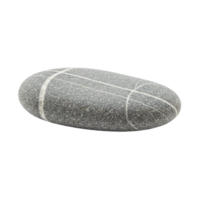 Smooth stone with white vein patterns against a transparent backdrop creates a simple yet elegant png