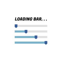 Loading bar - loading bar vector